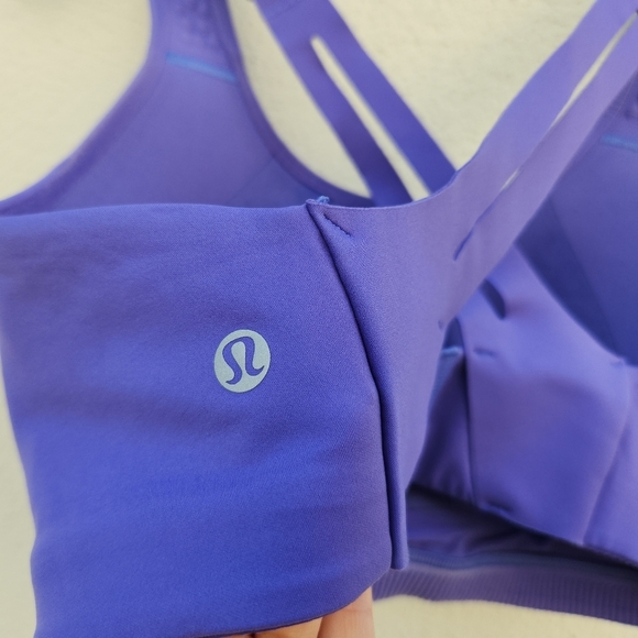 5/$100 SALE -  lululemon Air Support Bra Lavender Fog - Picture 5 of 8